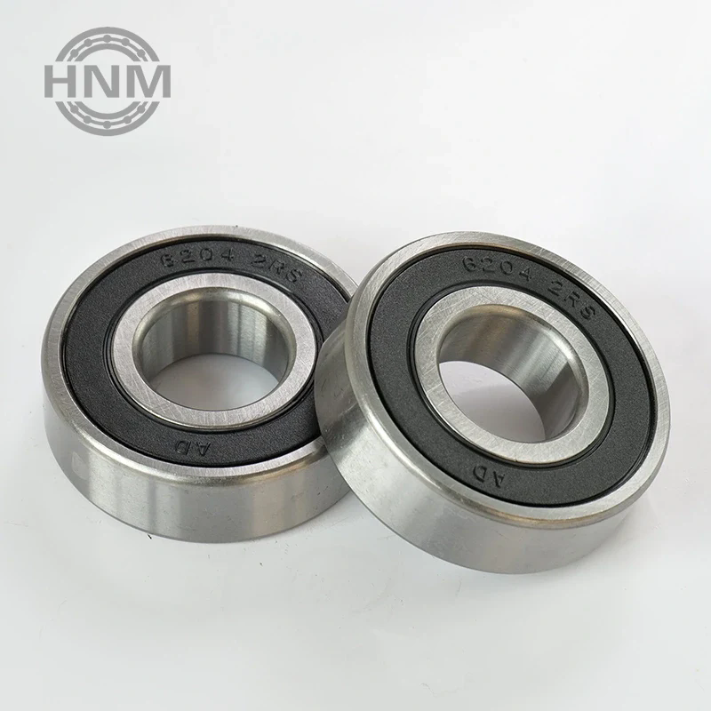 6204 2RS Deep Groove Ball Bearings with Seal